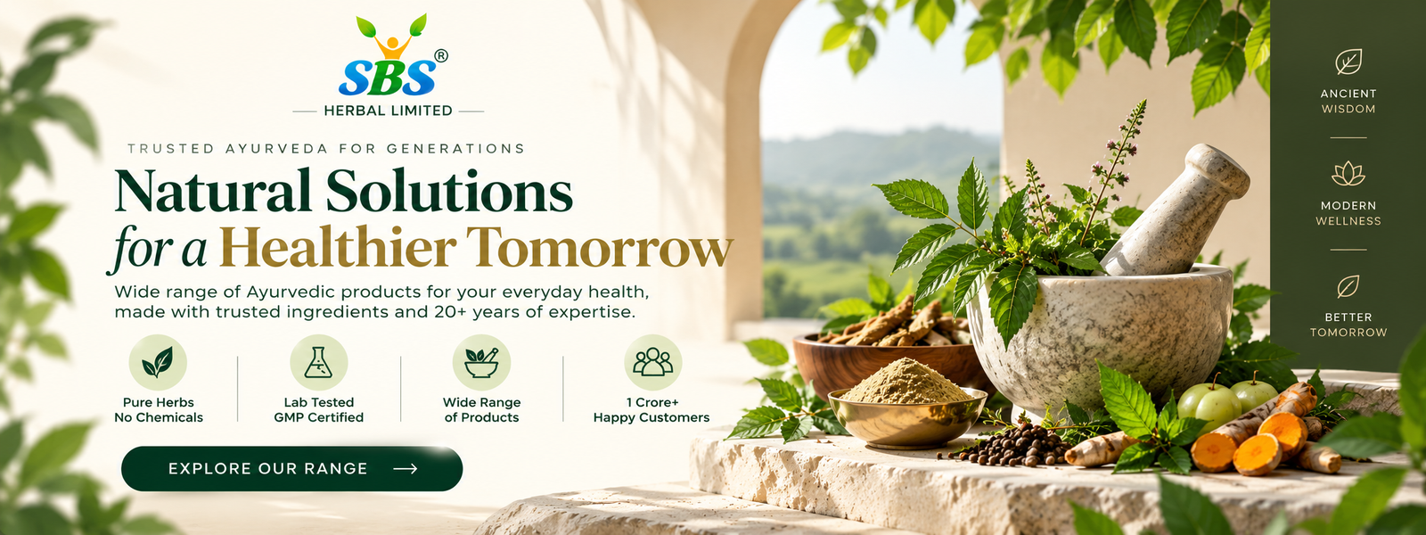 SBS Herbal - Rooted in Ayurveda